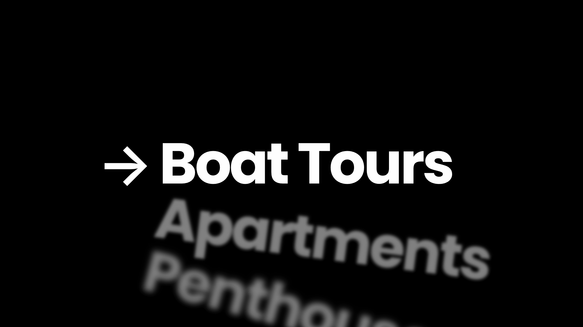 Service pages overview
