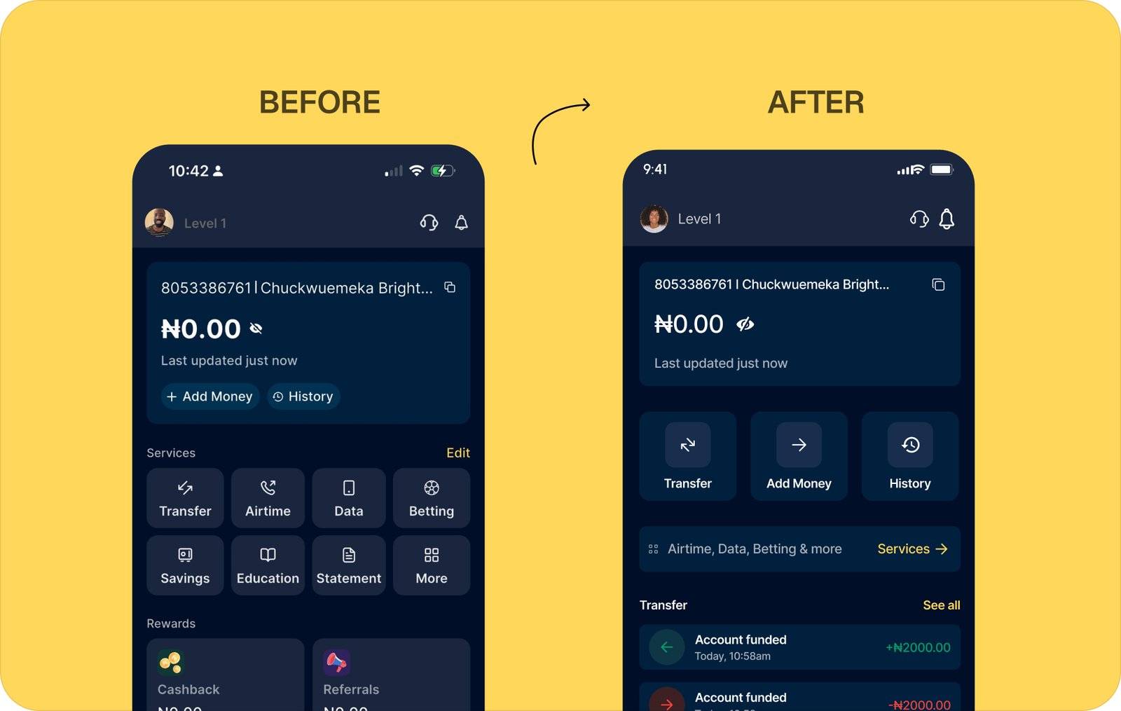 Moniepoint Redesign Exploration