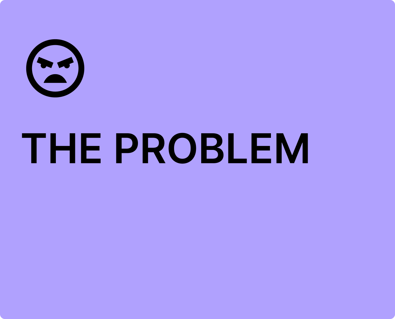 Problem framing