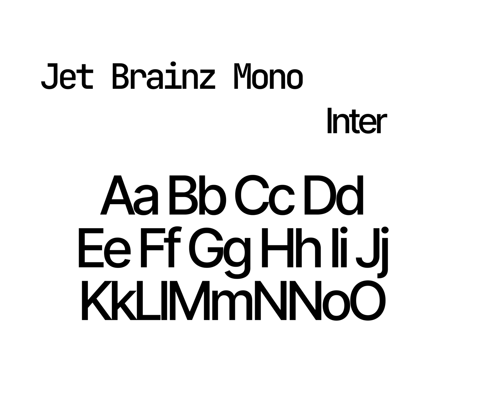 Typography treatment B