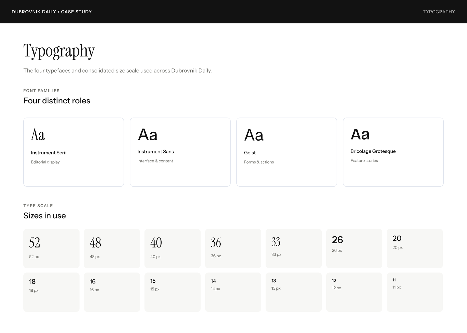 Typography