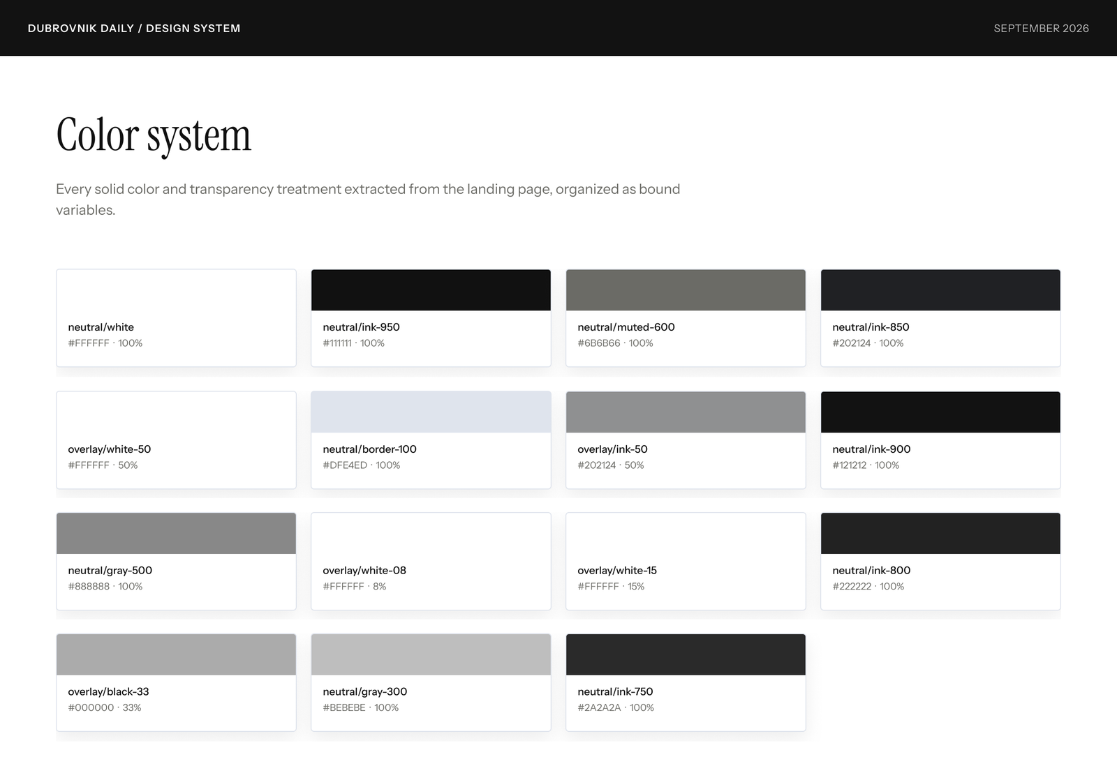 Color system